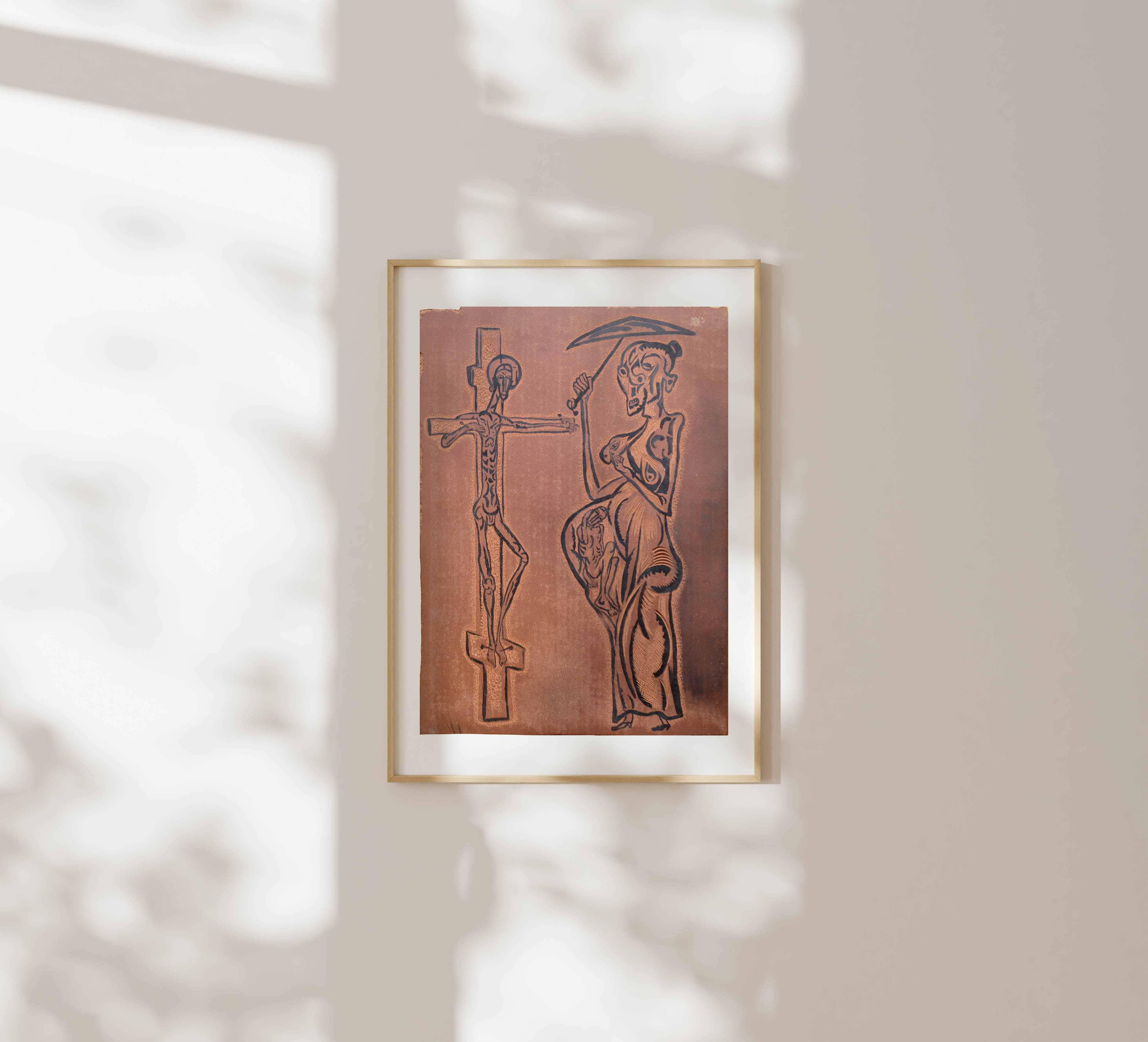 The Crucifixion and Annunciation