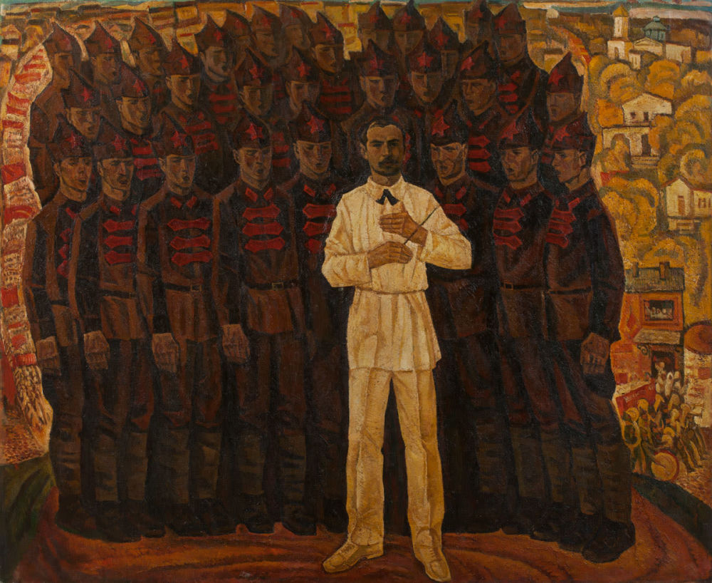 Leontovich with a Choir