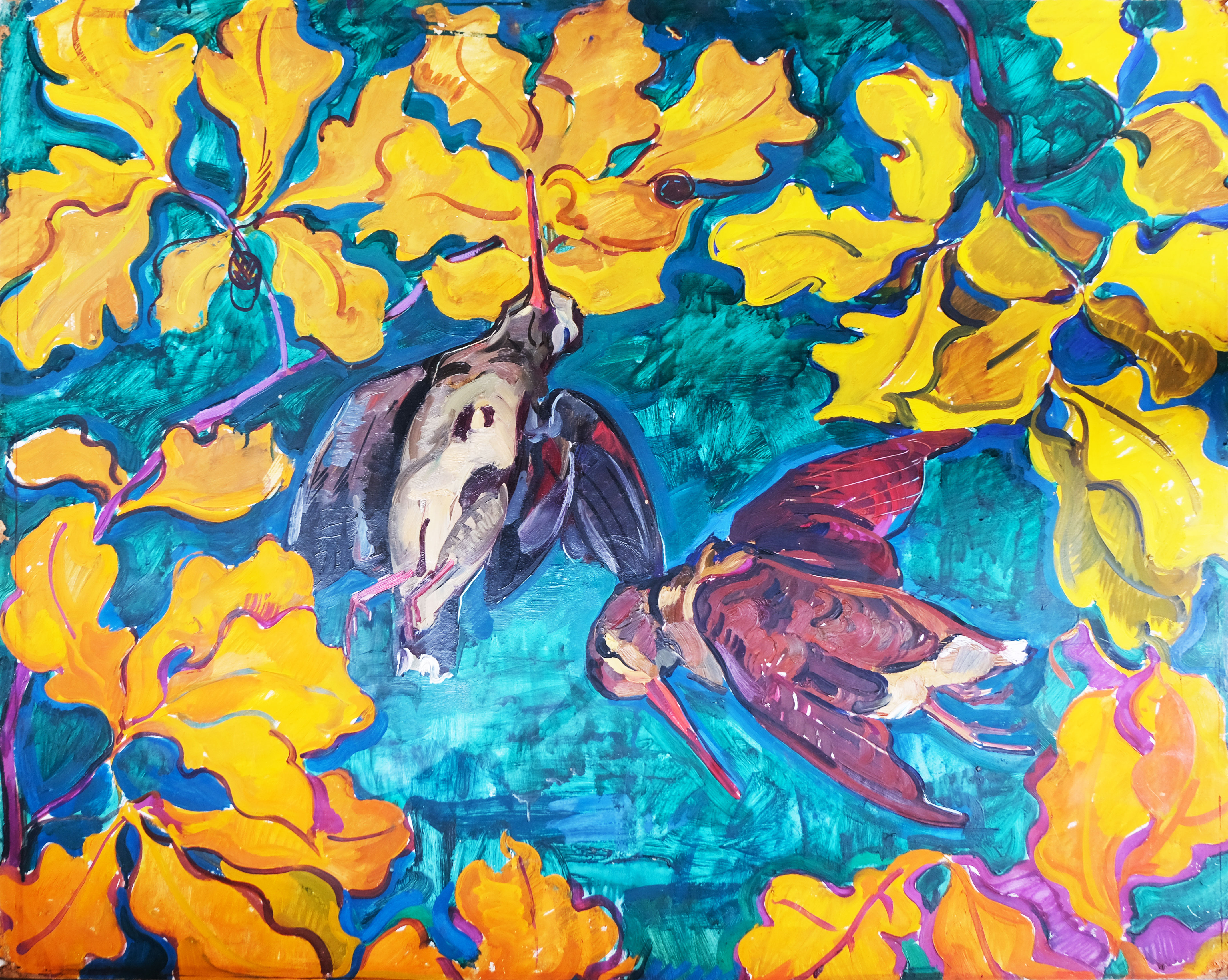 Oak Leaves