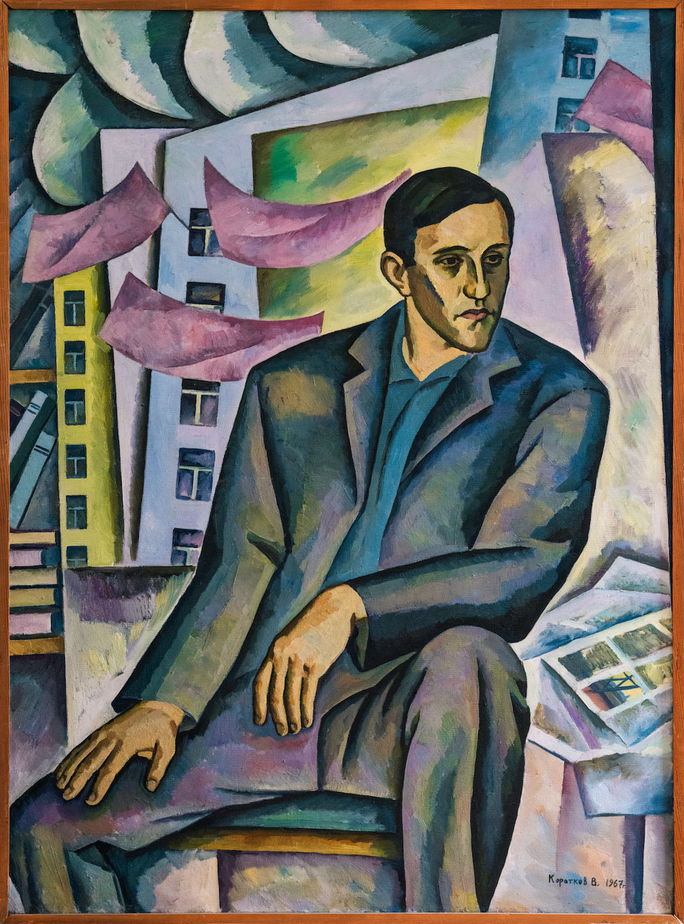 Portrait of G. Oporkov, Director of the Youth Theatre