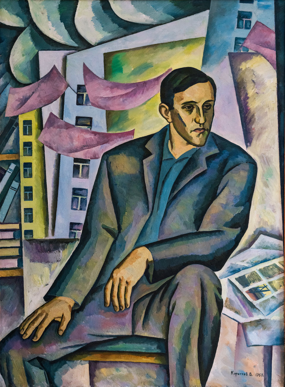 Portrait of G. Oporkov, Director of the Youth Theatre