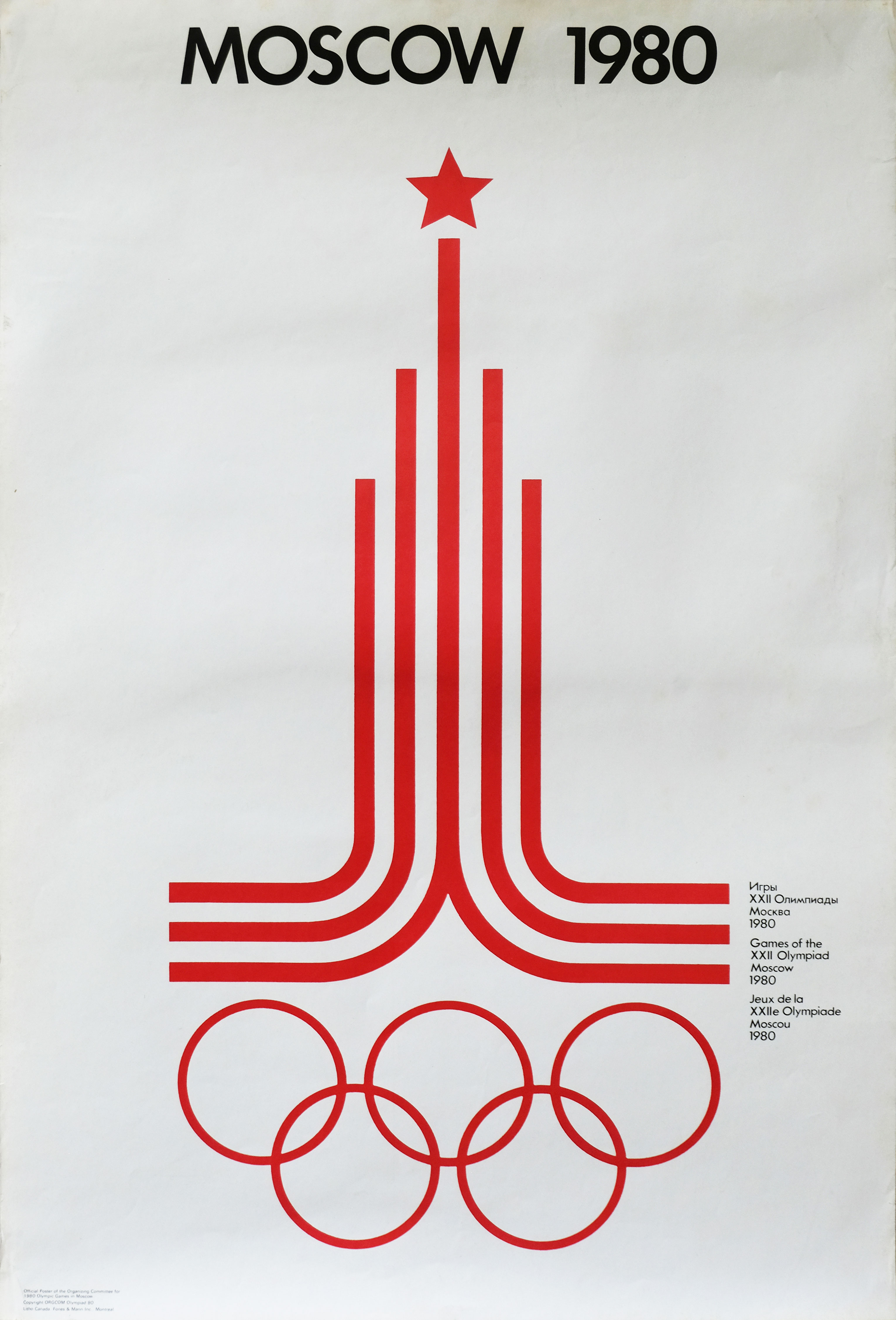 Moscow 1980 - Games of the XXII Olympiad